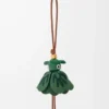 Lucky Puzz charm Tan/Dark Green Lucky Puzz charm Tan/Dark Green