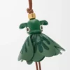 Lucky Puzz charm Tan/Dark Green Lucky Puzz charm Tan/Dark Green