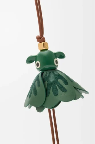 Lucky Puzz charm Tan/Dark Green Lucky Puzz charm Tan/Dark Green