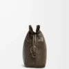 Medium Flamenco clutch in nappa calfskin Chocolate Medium Flamenco clutch in nappa calfskin Chocolate