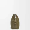 Medium Flamenco clutch in nappa calfskin Dark Khaki Medium Flamenco clutch in nappa calfskin Dark Khaki