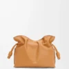 Medium Flamenco clutch in nappa calfskin Warm Desert Medium Flamenco clutch in nappa calfskin Warm Desert