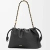 Medium Flamenco purse in mellow nappa lambskin Black Medium Flamenco purse in mellow nappa lambskin Black
