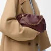 Medium Flamenco purse in mellow nappa lambskin Dark Burgundy Medium Flamenco purse in mellow nappa lambskin Dark Burgundy