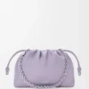 Medium Flamenco purse in mellow nappa lambskin Dirty Mauve Medium Flamenco purse in mellow nappa lambskin Dirty Mauve