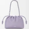 Medium Flamenco purse in mellow nappa lambskin Dirty Mauve Medium Flamenco purse in mellow nappa lambskin Dirty Mauve