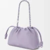 Medium Flamenco purse in mellow nappa lambskin Dirty Mauve Medium Flamenco purse in mellow nappa lambskin Dirty Mauve