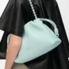 Medium Flamenco purse in mellow nappa lambskin Frozen Medium Flamenco purse in mellow nappa lambskin Frozen