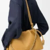 Medium Flamenco purse in mellow nappa lambskin Sahara
