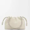 Medium Flamenco purse in mellow nappa lambskin Sea Salt Medium Flamenco purse in mellow nappa lambskin Sea Salt