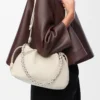 Medium Flamenco purse in mellow nappa lambskin Sea Salt Medium Flamenco purse in mellow nappa lambskin Sea Salt