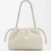 Medium Flamenco purse in mellow nappa lambskin Sea Salt Medium Flamenco purse in mellow nappa lambskin Sea Salt