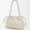 Medium Flamenco purse in mellow nappa lambskin Sea Salt Medium Flamenco purse in mellow nappa lambskin Sea Salt