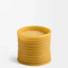 Medium Honey beeswax candle Yellow Medium Honey beeswax candle Yellow