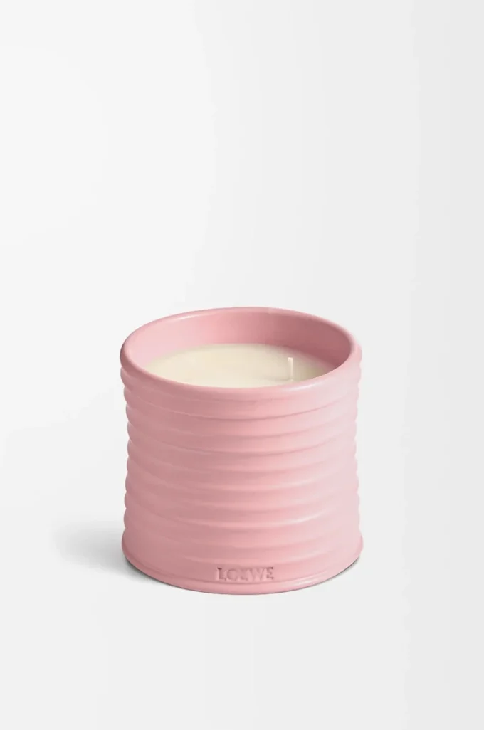 Medium Ivy candle Light Pink