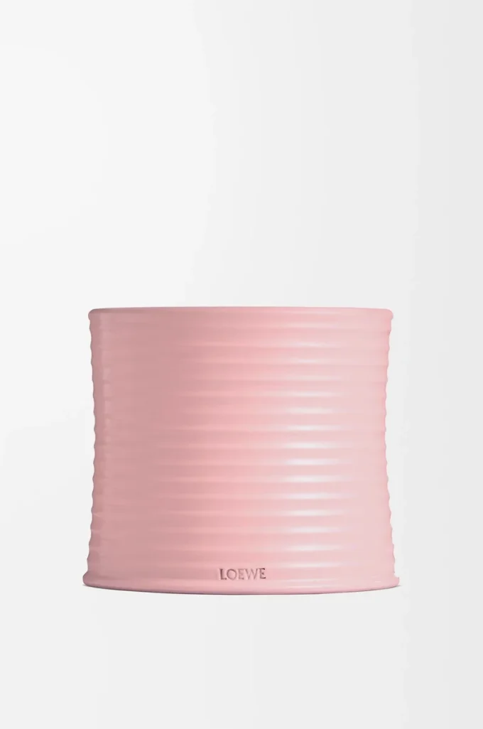 Medium Ivy candle Light Pink