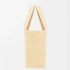 Medium LOEWE Font tote in raffia Natural Medium LOEWE Font tote in raffia Natural