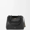 Medium Madrid bag in supple calfskin Black