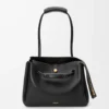 Medium Madrid bag in supple calfskin Black