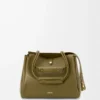 Medium Madrid bag in supple calfskin Olive