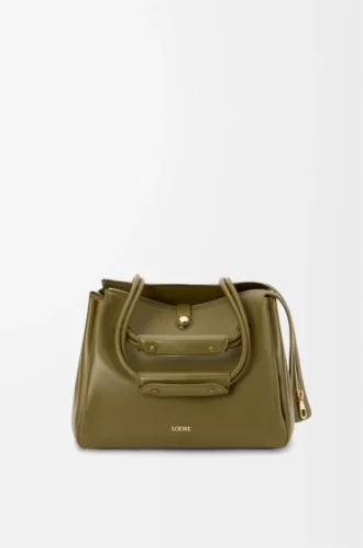 Medium Madrid bag in supple calfskin Olive