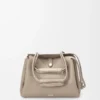Medium Madrid bag in supple grained calfskin Clay