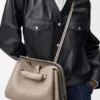 Medium Madrid bag in supple grained calfskin Clay