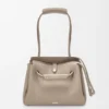 Medium Madrid bag in supple grained calfskin Clay