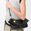Medium Ola bag in smooth calfskin Black Medium Ola bag in smooth calfskin Black