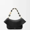 Medium Ola bag in smooth calfskin Black Medium Ola bag in smooth calfskin Black