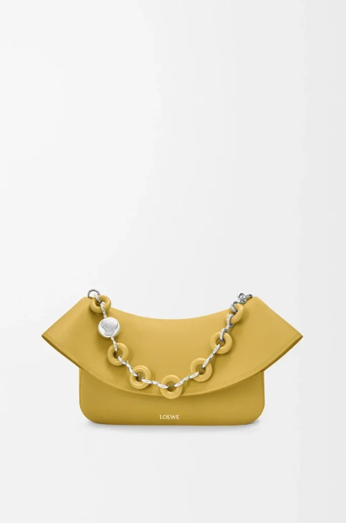 Medium Ola bag in smooth calfskin Ginger Medium Ola bag in smooth calfskin Ginger