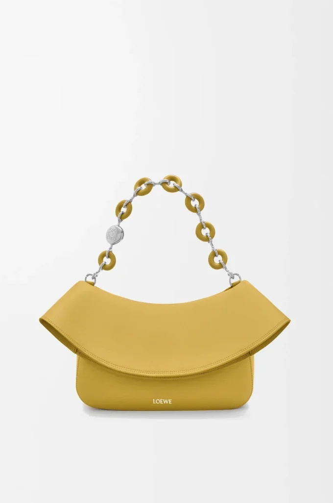 Medium Ola bag in smooth calfskin Ginger Medium Ola bag in smooth calfskin Ginger