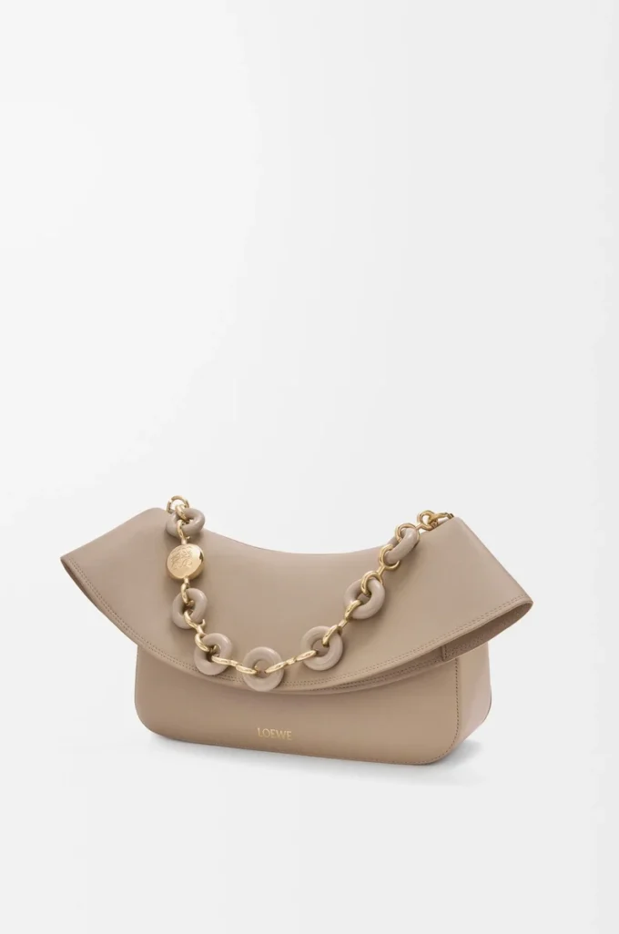 Medium Ola bag in smooth calfskin Sand Medium Ola bag in smooth calfskin Sand