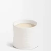 Medium Oregano candle White
