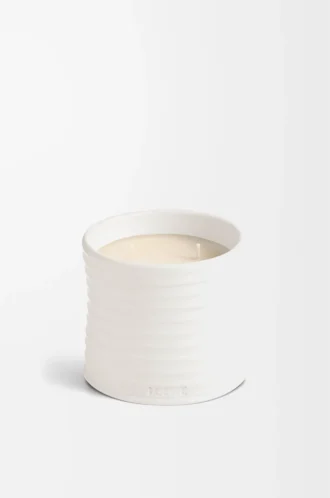Medium Oregano candle White