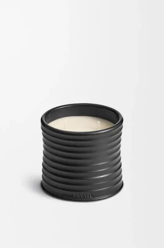 Medium Palo Santo candle Black