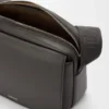 Medium Pebble messenger bag in smooth calfskin Dark Grey Medium Pebble messenger bag in smooth calfskin Dark Grey