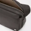 Medium Pebble messenger bag in supple grained calfskin Dark Grey Medium Pebble messenger bag in supple grained calfskin Dark Grey