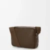Medium Pebble messenger bag in supple grained calfskin Tundra Medium Pebble messenger bag in supple grained calfskin Tundra