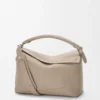 Medium Puzzle Edge bag in soft grained calfskin Clay Medium Puzzle Edge bag in soft grained calfskin Clay
