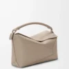 Medium Puzzle Edge bag in soft grained calfskin Clay Medium Puzzle Edge bag in soft grained calfskin Clay