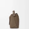Medium Puzzle Edge bag in soft grained calfskin Taupe