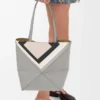Medium Puzzle Fold tote in nappa calfskin Grey/Light Ghost Medium Puzzle Fold tote in nappa calfskin Grey/Light Ghost