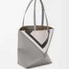 Medium Puzzle Fold tote in nappa calfskin Grey/Light Ghost Medium Puzzle Fold tote in nappa calfskin Grey/Light Ghost