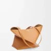Medium Puzzle Fold tote in shiny calfskin Warm Desert Medium Puzzle Fold tote in shiny calfskin Warm Desert