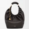 Medium Squeeze bag in mellow nappa lambskin Black Medium Squeeze bag in mellow nappa lambskin Black