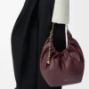 Medium Squeeze bag in mellow nappa lambskin Dark Burgundy Medium Squeeze bag in mellow nappa lambskin Dark Burgundy
