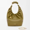 Medium Squeeze bag in mellow nappa lambskin Olive Medium Squeeze bag in mellow nappa lambskin Olive