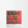 Medium Tomato Leaves candle Red