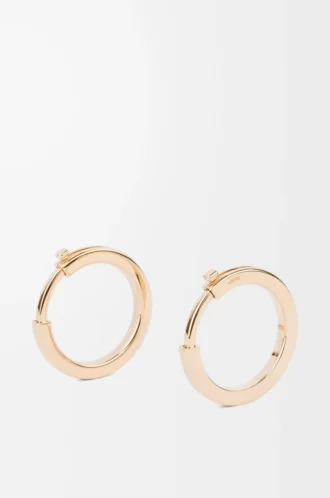 Metallic rings for strap Gold